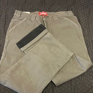 Coleman Men's Brown Insulated Cargo Pants 34X30